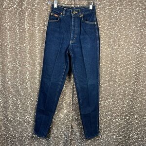 Vintage Lee Denim Mom Jeans Mr‎ Riders USA Union Made Size 7